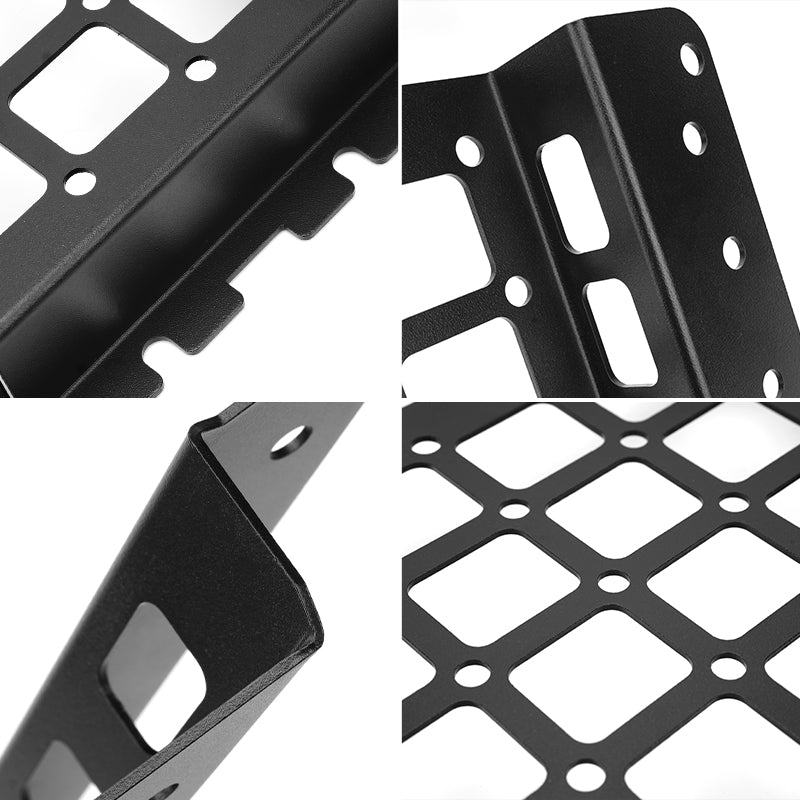 Detailed view of the Ford-Bronco-storage box