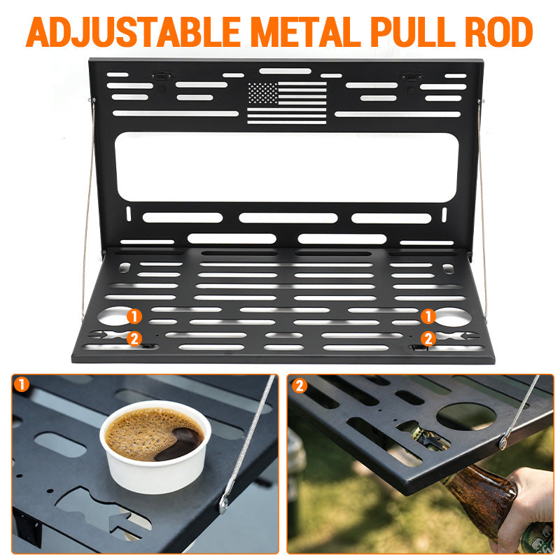 Ford Bronco Foldable Tailgate Table | Aluminum Material