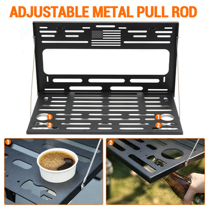 Ford Bronco Foldable Tailgate Table | Aluminum Material