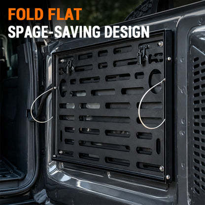 Ford Bronco Foldable Tailgate Table | Aluminum Material