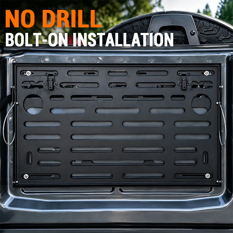 Ford Bronco Foldable Tailgate Table | Aluminum Material