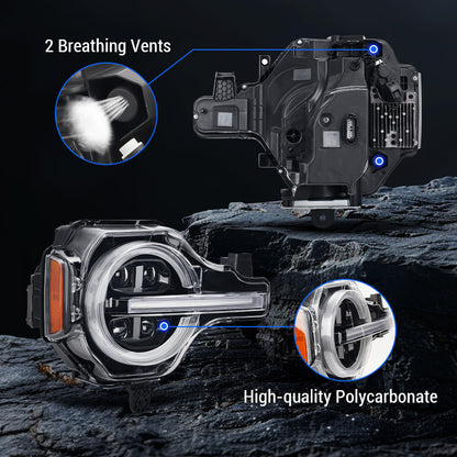 Ford Bronco headlights quality