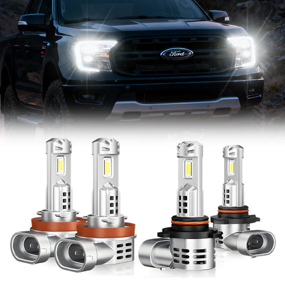 Fit For 2019-2023 Ford Ranger H11 9005 LED Headlight Bulbs Cool White
