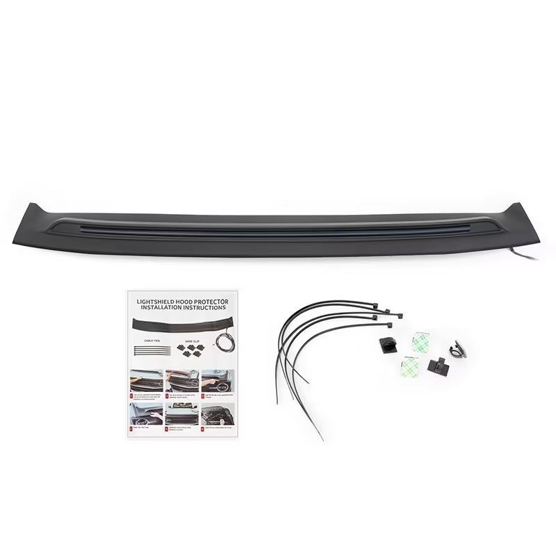 Front Hood Protector with DRL and Turn Signals for 2021-2025 Ford Bronco