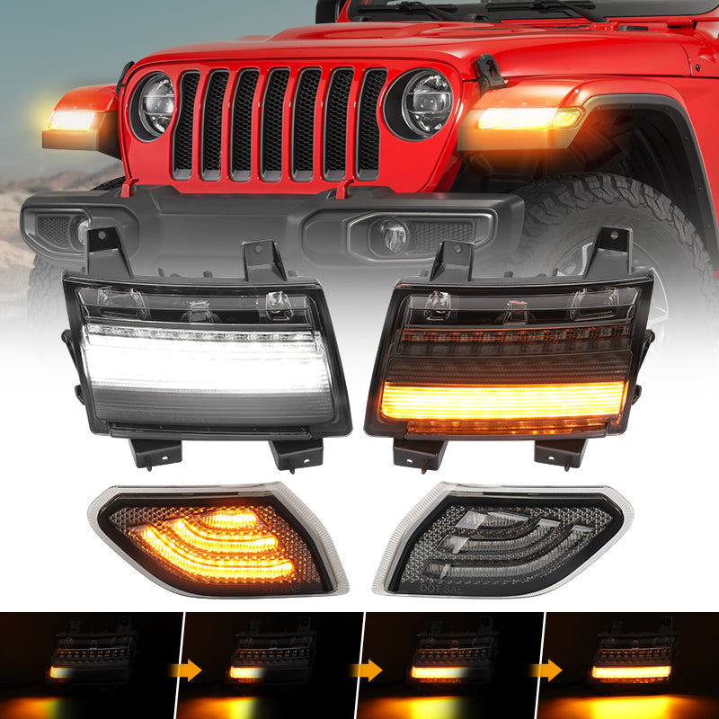 21+ Jeep Wrangler Turn Signal Light
