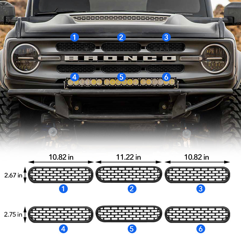 Bronco mesh insert girll