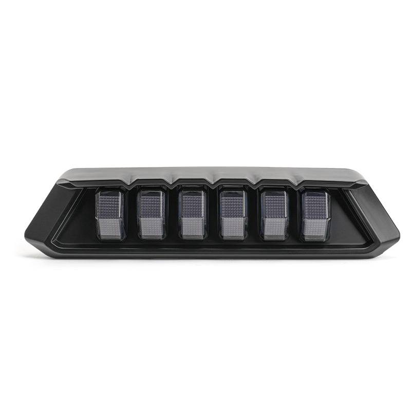 Front view of the Toyota Tacoma brake lights