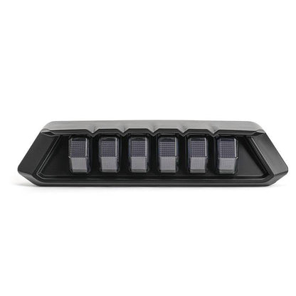 Front view of the Toyota Tacoma brake lights