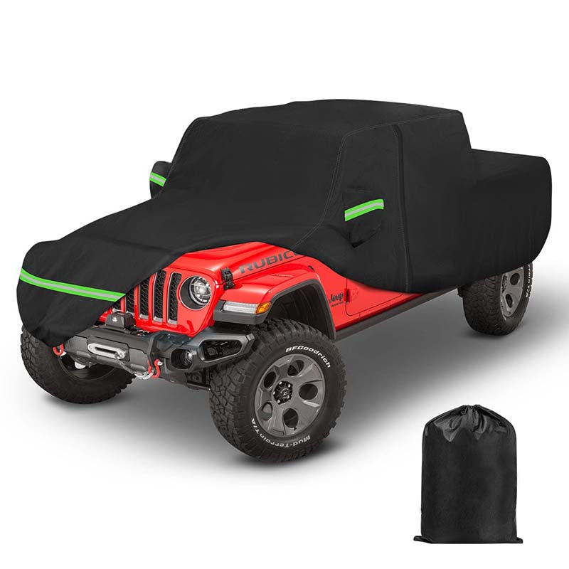 Black Cover 210D Oxford Cab Full Cover for Jeep Gladiator