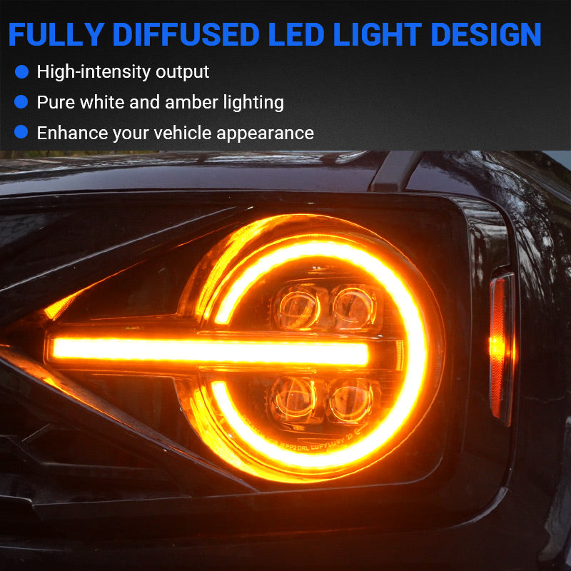 Bronco LED headlights design