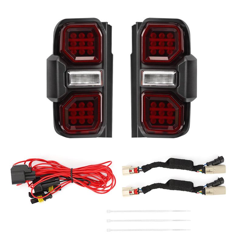 Bronco Raptor Rear Lamp Raptor Style Full LED Tail Lights Assembly for 2021-2025 2/4 Door Bron