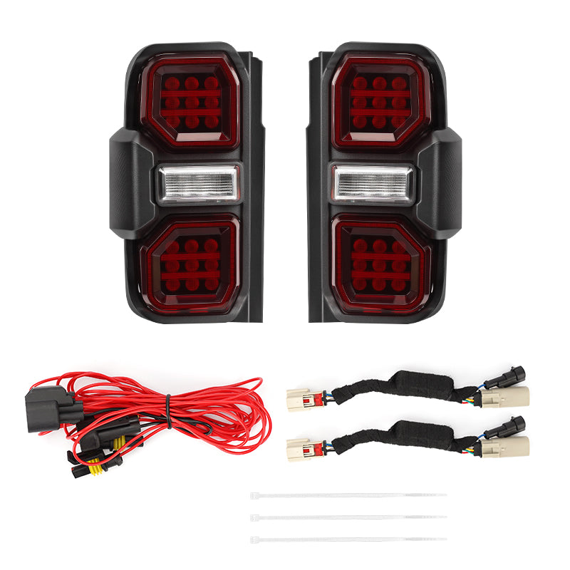 Raptor Style Full LED Tail Lights Assembly for 2021-Later 2/4 Door Bronco