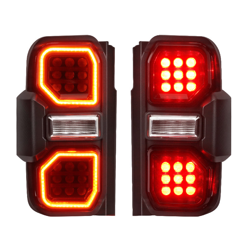 Bronco Raptor Rear Lamp Raptor Style Full LED Tail Lights Assembly for 2021-2025 2/4 Door Bron