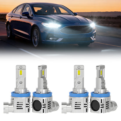 Fit For 2018-2020 Ford Fusion H11/H8 LED Headlight Bulbs | SP Air Series