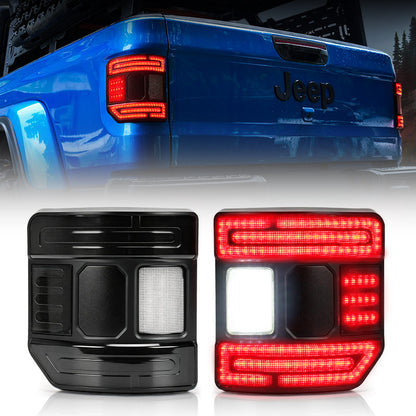 Flush Mount Tail Lights for Jeep Gladiator JT 2020-2026
