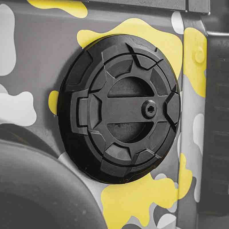 Gas Cap Cover With Key Latch for Jeep Wrangler
