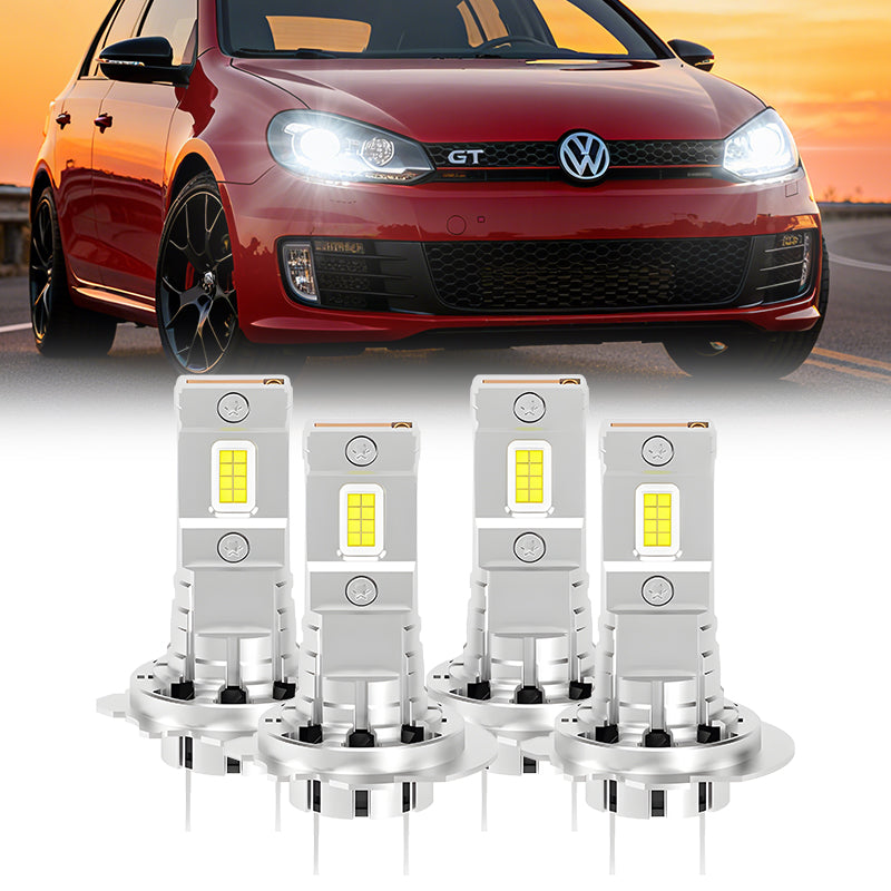 Fit For 2011-2013 Volkswagen Golf GTI MK6 H7 LED Headlight Bulbs | SP Air Series