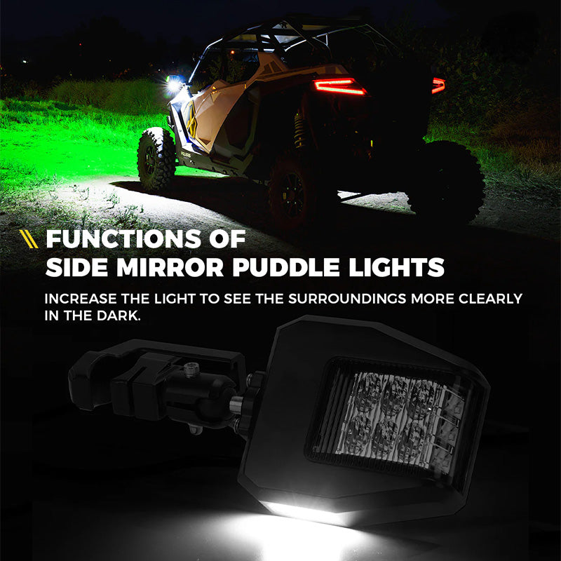 lights on side mirrors