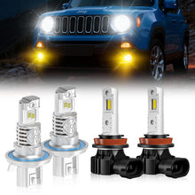 Fit For 2015-2022 Jeep Renegade H13 LED Headlight Bulbs & Fog Light Bulbs| SP Air Series