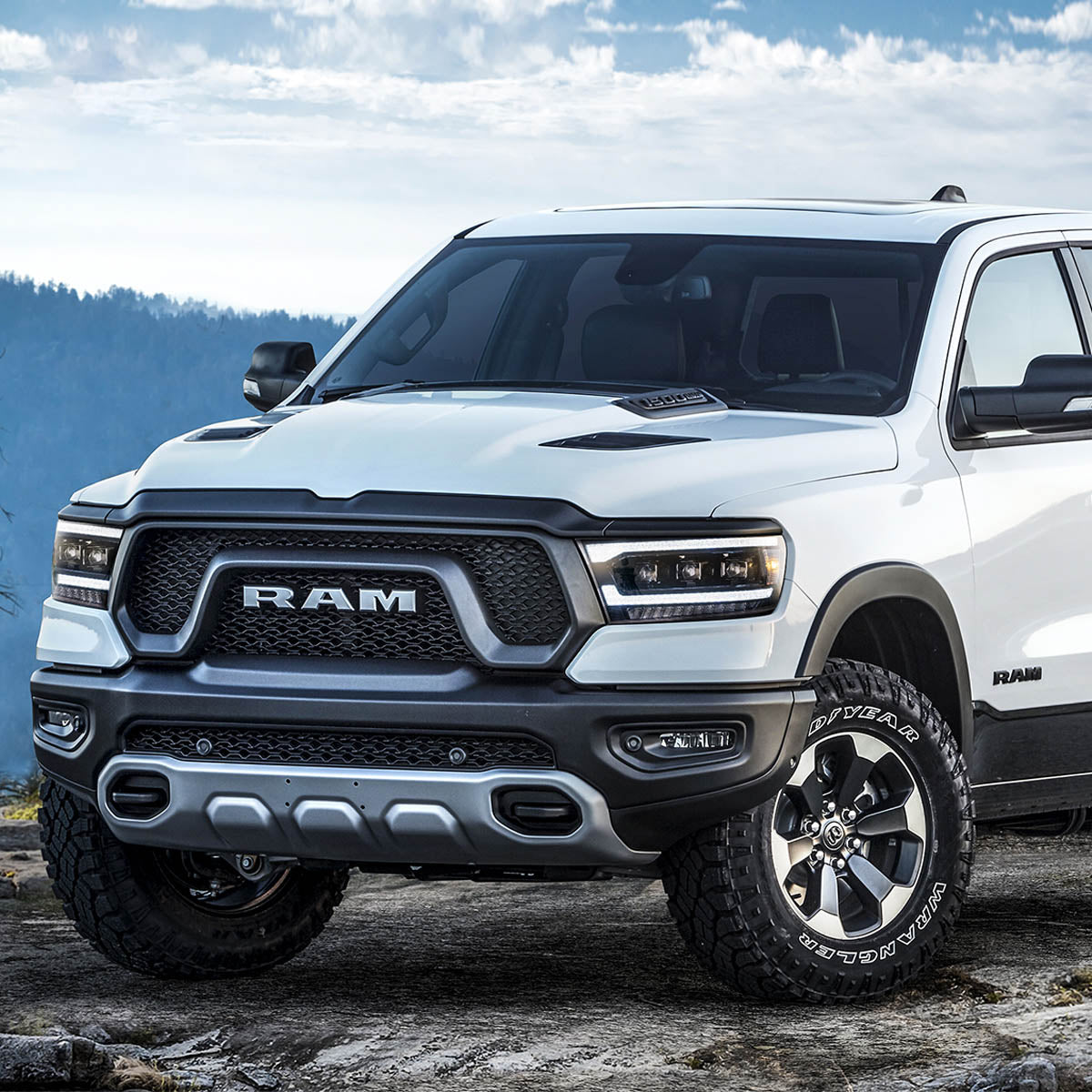 LED Matrix Projector Headlights For Dodge RAM 1500 2019-2025