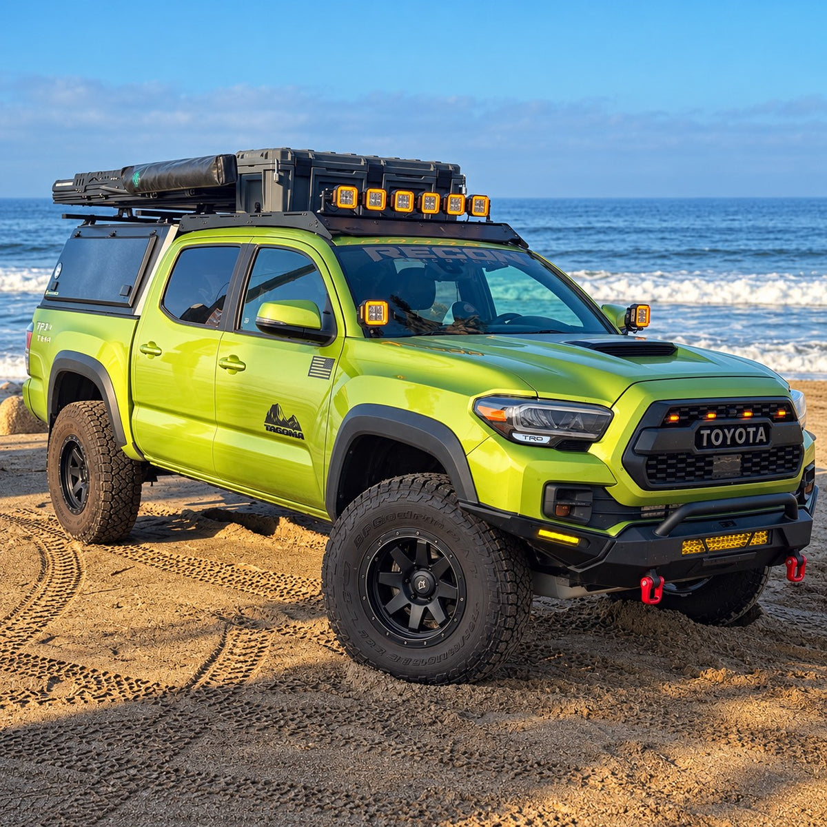 Suparee Hyper 5 Inch Tacoma Ditch Lights Kit With Brackets for 2016-2023 Toyota Tacoma