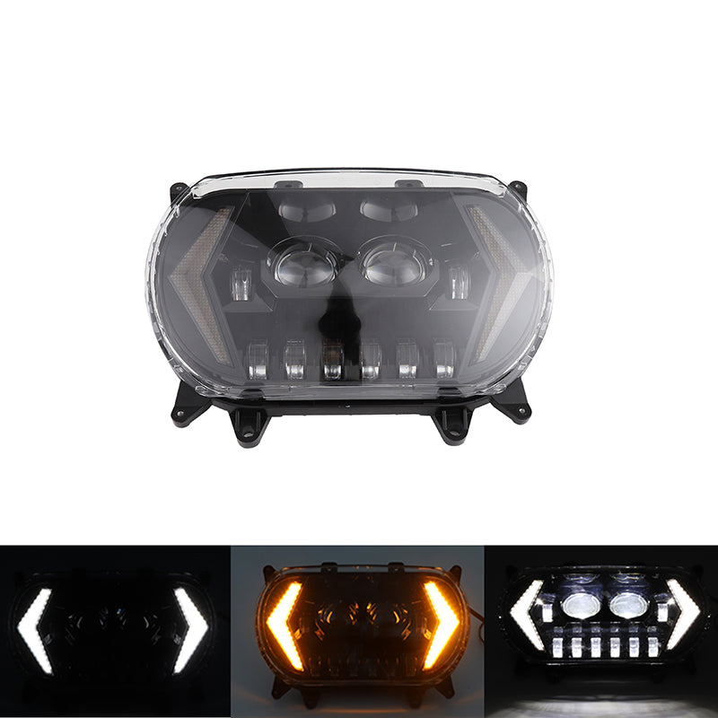 Led Headlight with Turn Signals For Harley Davidson-product details