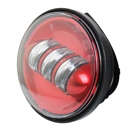 Harley LED Headlight and Fog Lights Jelly Color Set-light details