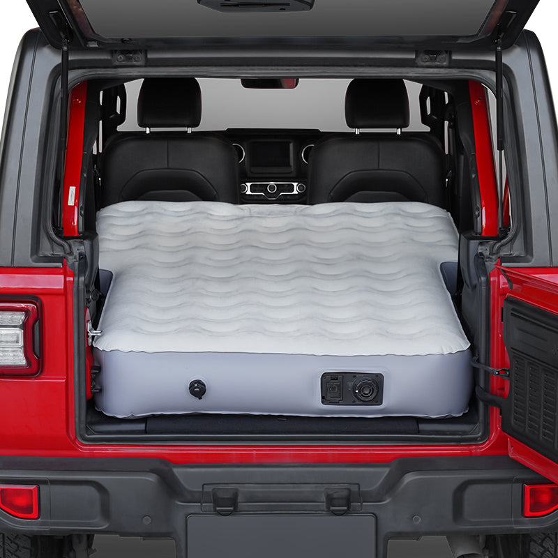 Inflatable Air Mattress with Built in Pump for 2018-Later Jeep Wrangler JL 4 Door