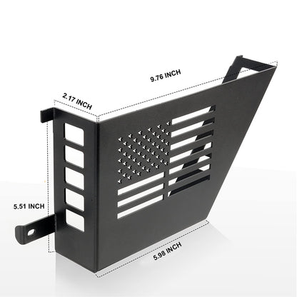 Front Door Storage Side Box for 2007-2018 Jeep Wrangler JK — Durable and Convenient Organizer