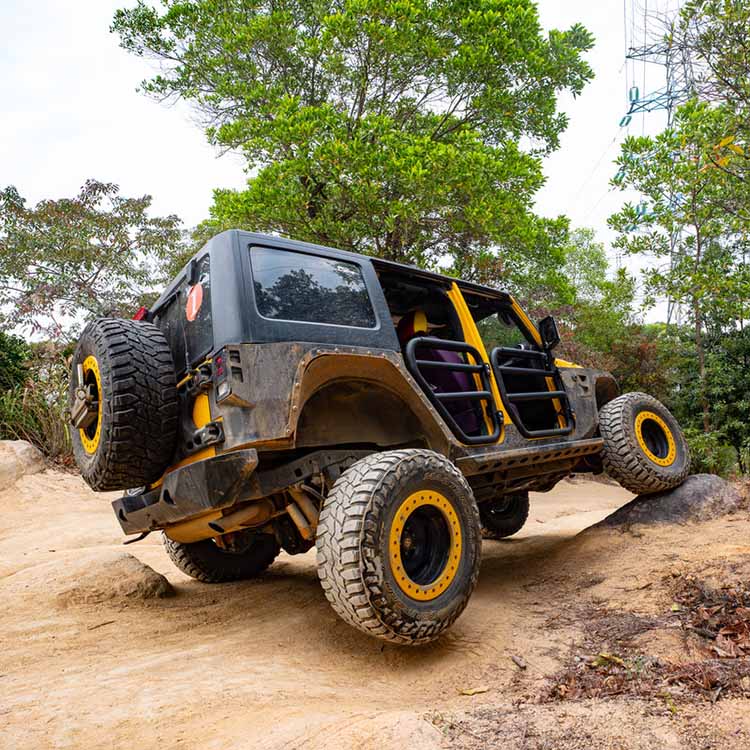 Off-Road Tube Doors with Mirrors for Jeep Wrangler JK