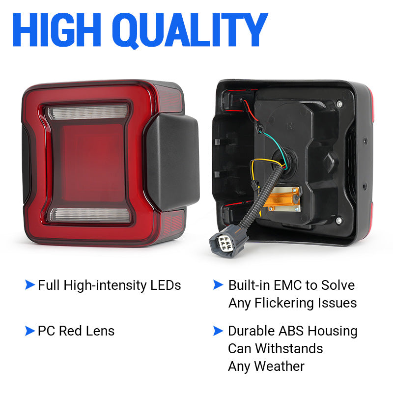 Jeep tail lights for installation