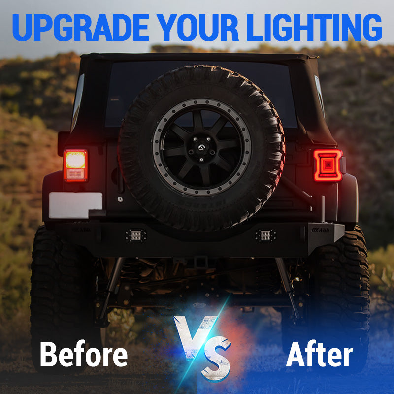 JL style tail lights for JK