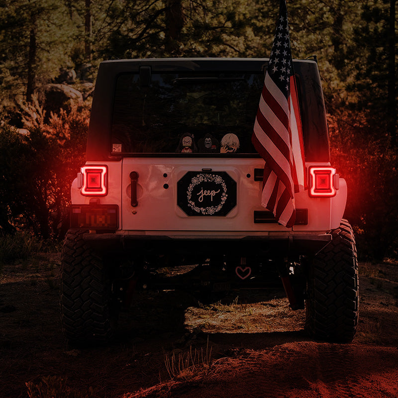 JL style tail lights for JK