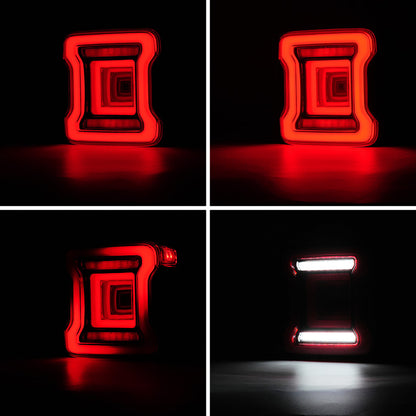 JL style tail lights lighting modes