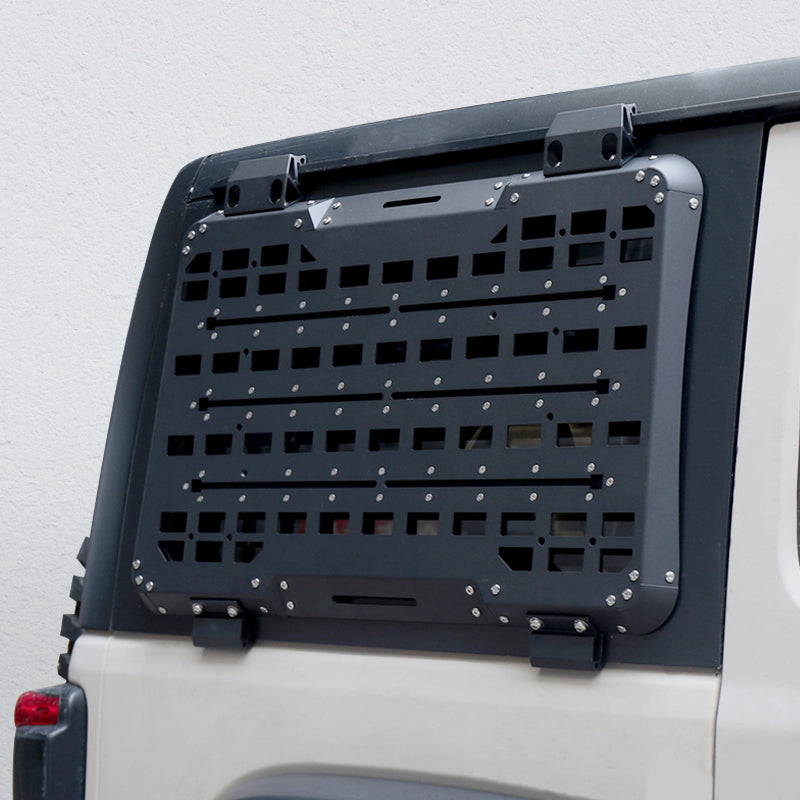 Rear Window Storage Molle Panel for 2018-Later Jeep Wrangler JL