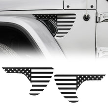 2pcs Fender Sticker Accessories For 2018-Later Jeep Wrangler JL & Gladiator JT