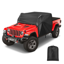 Weatherproof 420D Oxford Cab Cover for Jeep Gladiator JT — Durable, Protective, Fits Light Bar