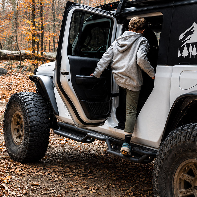 Jeep Running Boards Dual Steps for Gladiator 2020-2026