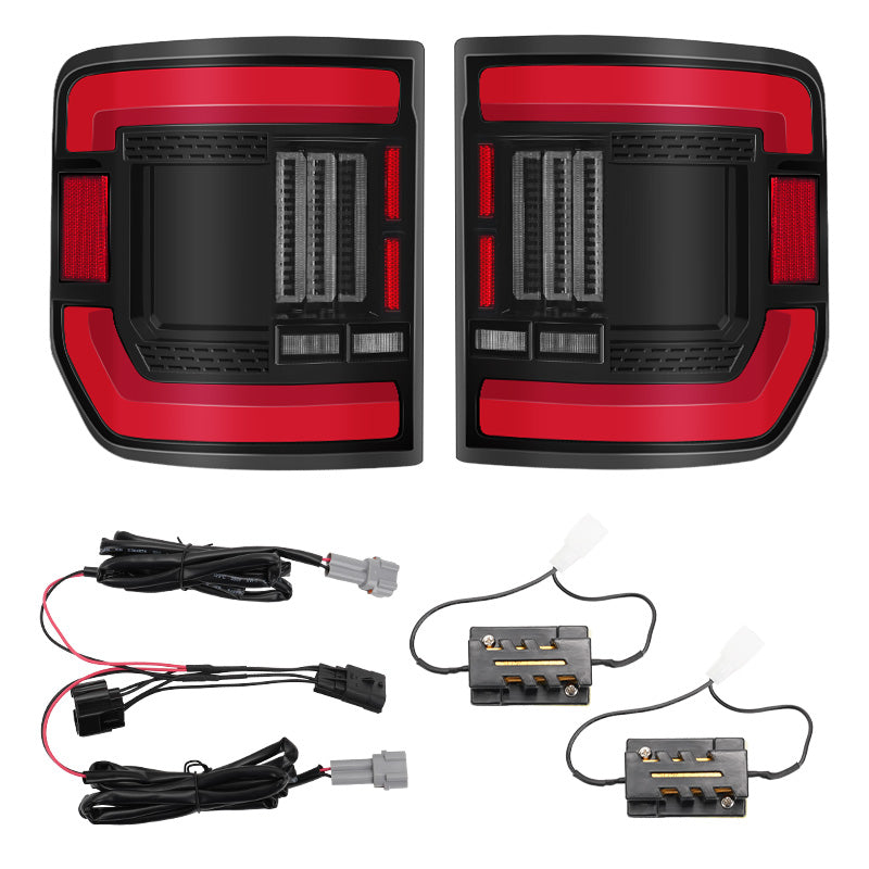 Flush Mount LED Tail Lights with Blind Spot Sensor Compatibility for Jeep Gladiator JT — Bright, Durable & Easy Install