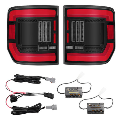 Flush Mount LED Tail Lights with Blind Spot Sensor Compatibility for Jeep Gladiator JT — Bright, Durable & Easy Install