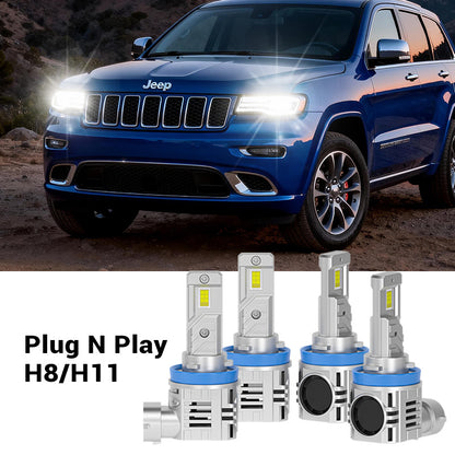 Fit For 2017-2022 Jeep Grand Cherokee H8 LED Headlight Bulbs & Fog Light Bulbs| SP Air Series