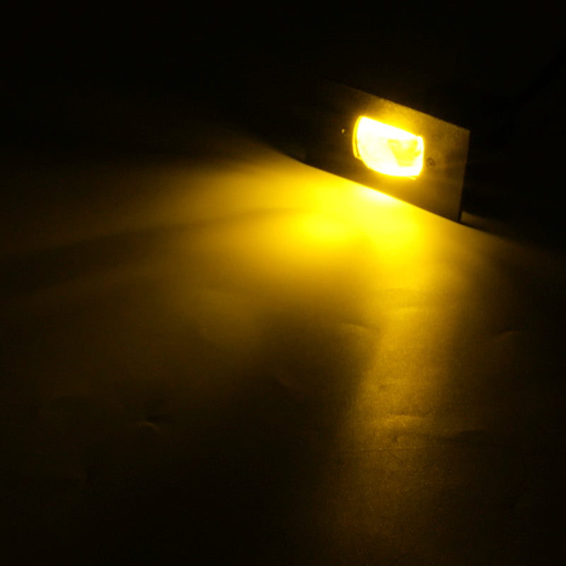 Jeep grill lights yellow color