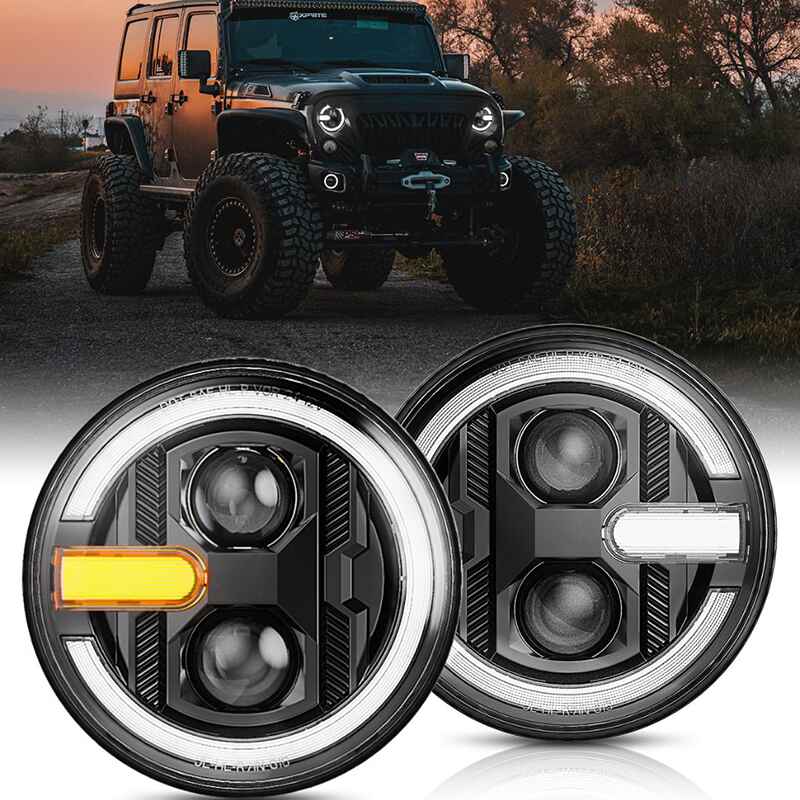 2017 Jeep Wrangler LED Headlights