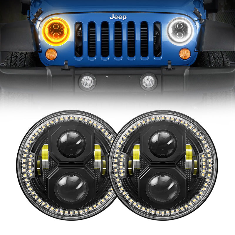 2017 Jeep Wrangler Headlights