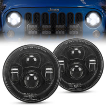 JK LED headlights with high beam