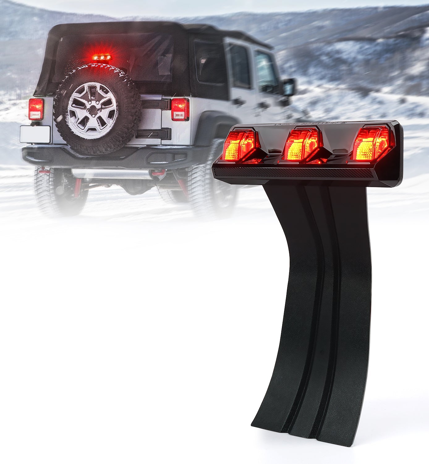 Jeep JK third brake lights