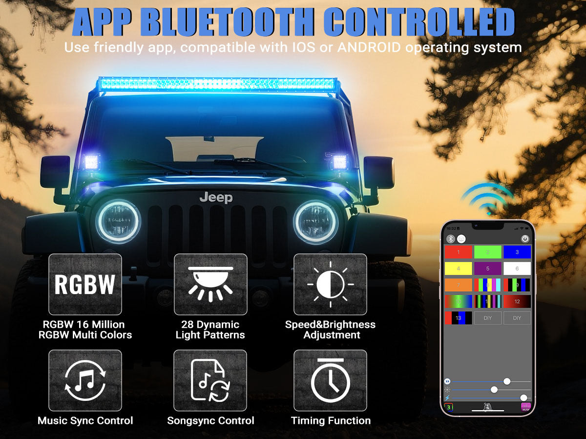 JK light bar control