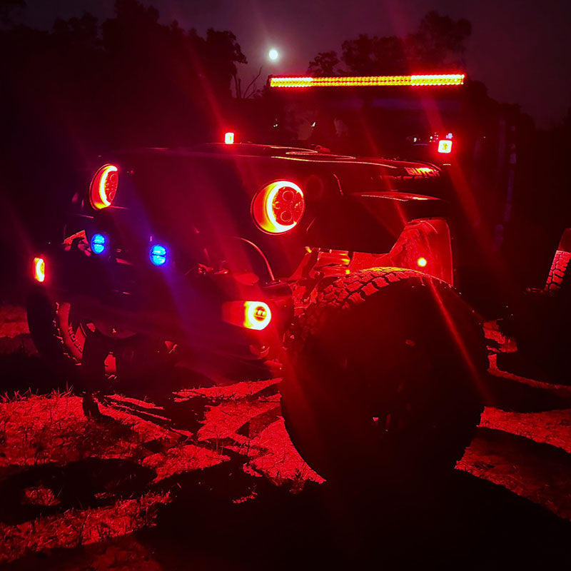 Jeep LED light bar