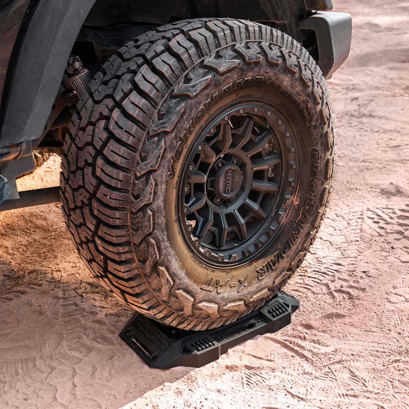 All-in-one Rear Window Molle Panel with Fuel Tanks & Traction Boards for Jeep Wrangler JL 4 Door