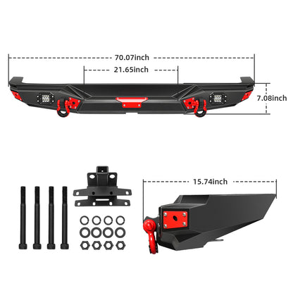 Jeep jl rear bumper